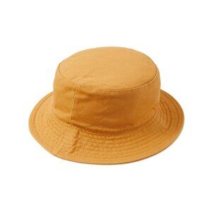 Sun + Stone Mens Twill Fitted Bucket Hat Yellow Mustard